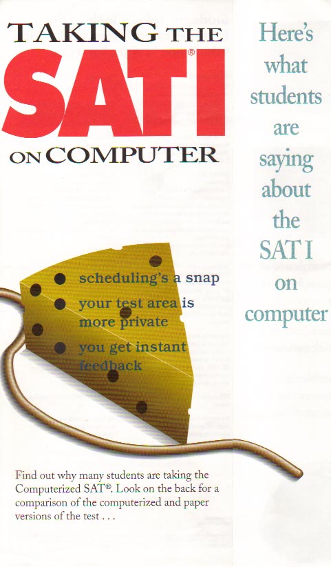 Taking the SAT I on computer