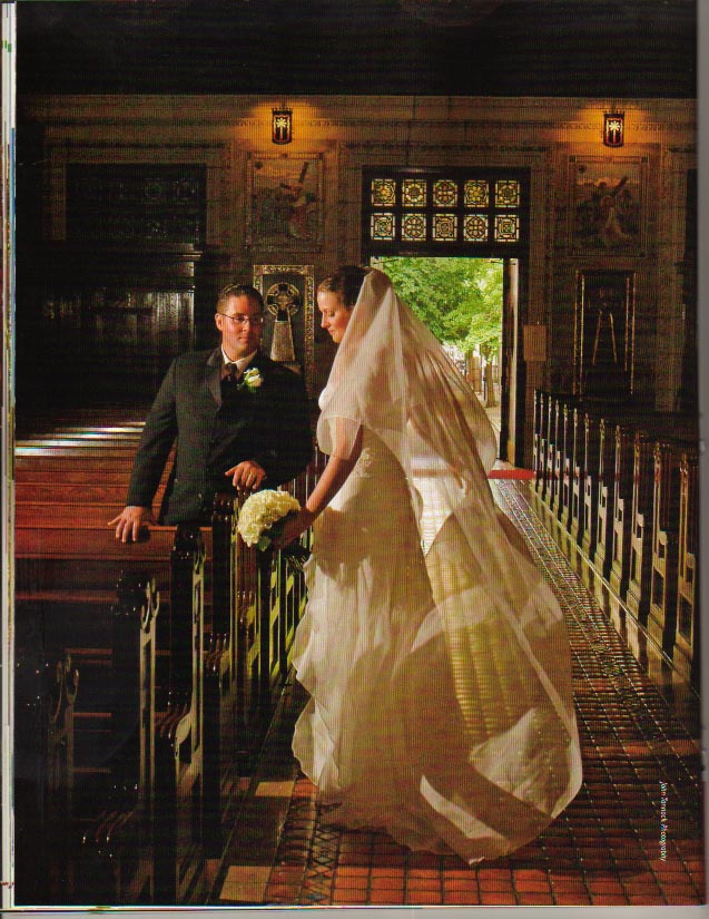 Photo of bride and groom