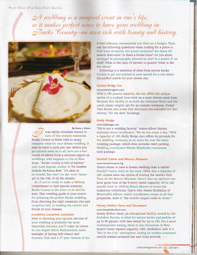 A wedding is a magical event in one's life...